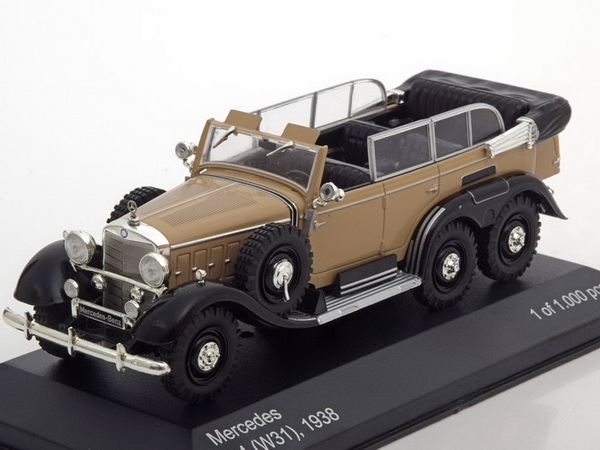Модель 1:43 Mercedes-Benz G4 (W31) - dark creme/black (L.E.1000pcs)