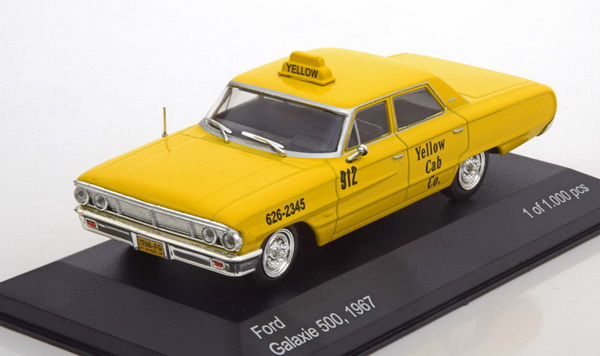Ford Galaxie 500 "New York Taxi" - yellow (L.E.1000pcs) WB175 Модель 1:43