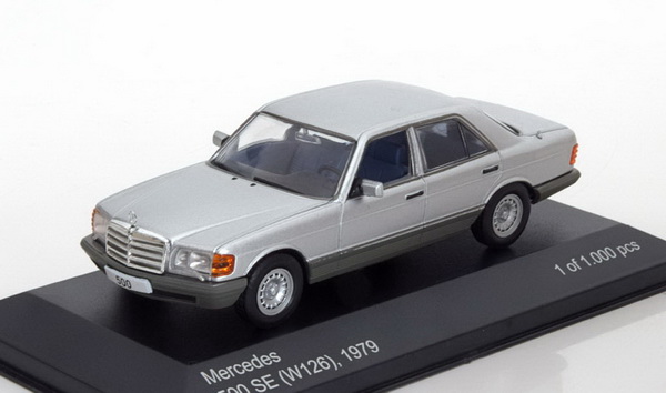 Модель 1:43 Mercedes-Benz 500 SE (W126) - silver