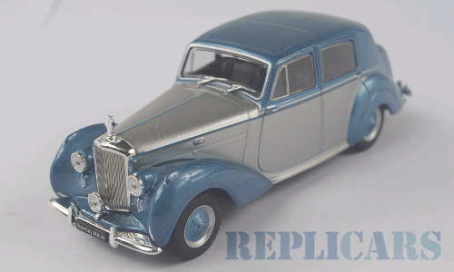Bentley Mk VI - silver/blue met (L.E.1000pcs)