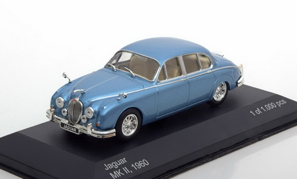 Модель 1:43 Jaguar MkII 1960 Metallic Light Blue