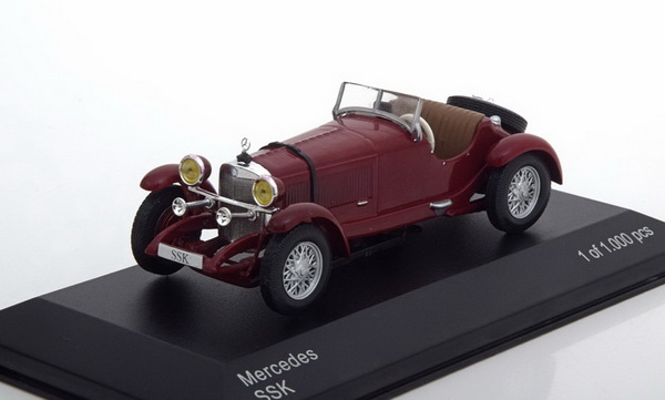 Модель 1:43 Mercedes-Benz SSK 1928 Dark Red