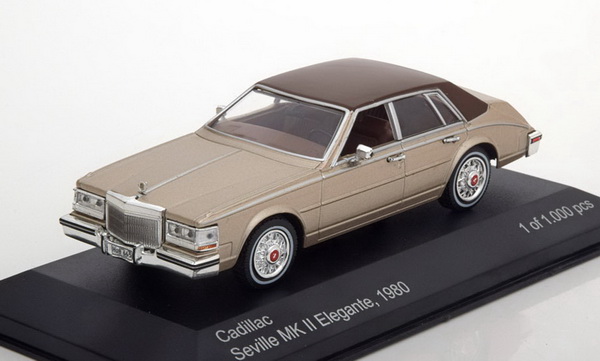 Модель 1:43 Cadillac Seville Mk II Elegante - gold met/brown (L.E.1000pcs)