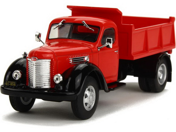 Модель 1:43 International Harvester KB 7 (самосвал) 1948 red/black