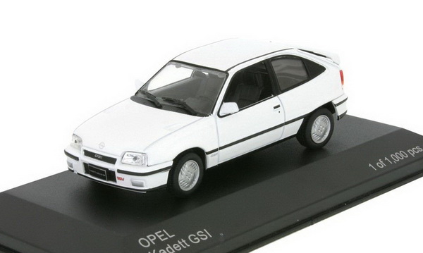 Модель 1:43 Opel Kadett E GSi (3-door) - white (L.E.1000pcs)