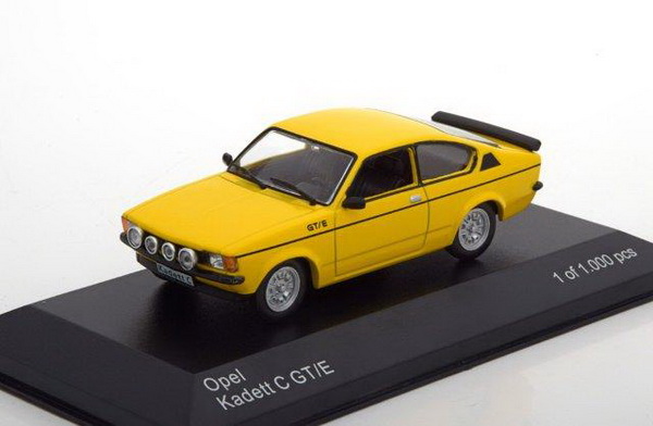 Модель 1:43 Opel Kadett C GT/E - yellow (L.E.1000pcs)