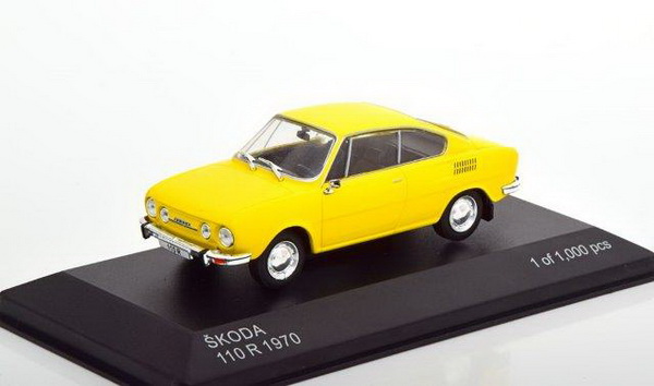 Модель 1:43 Skoda 110 R - yellow (L.E.1000pcs)