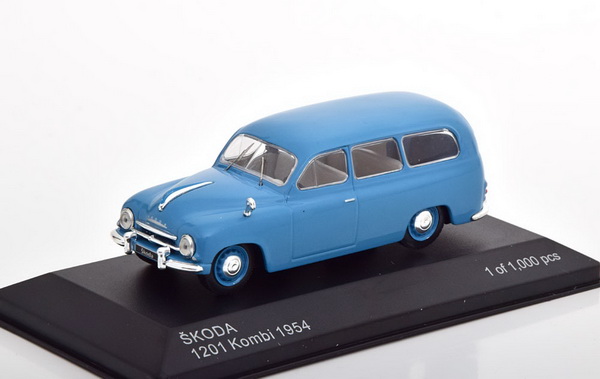 skoda 1201 station wagon - blue (l.e.1000pcs) WB283 Модель 1:43