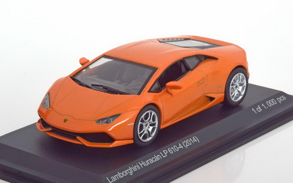 Модель 1:43 Lamborghini Huracan LP 610-4 - orange met (L.E.1000pcs)