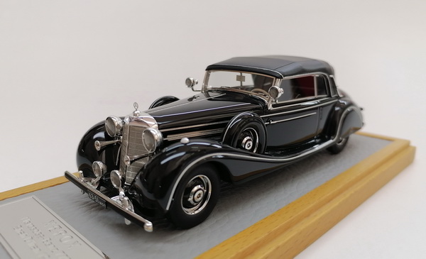 Модель 1:43 Mercedes-Benz 770K (Top Up) - 1941 - Black