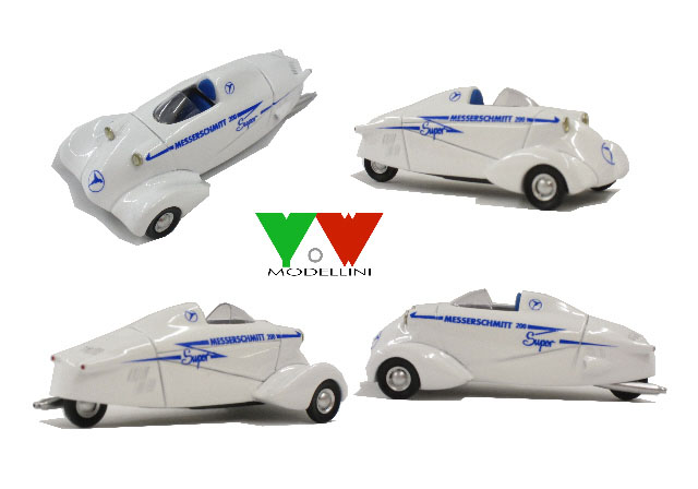 messerschmitt kr200 super rekordwagen 103 km/h (64 mph) (kit) YOWK189 Модель 1:43